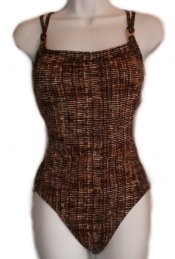 LIZ CLAIBORNE Swimsuit / Bathing Suit / 1 piece - 8 - BRAND NEW!