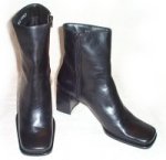 NINE WEST Short Leather Boots - 10M - BRAND NEW!