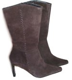 KENNETH COLE Brown Suede Leather Boots - 7.5