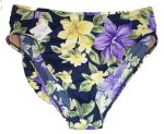 Tropical Floral Bikini Bottom - Size 16