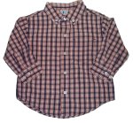 GYMBOREE Plaid Button Front Collared Shirt - 12/18 mos