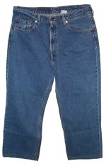 LEVIS Red Tab 516 Slim Fit Straight Leg Black Jeans - 37 x 24.5