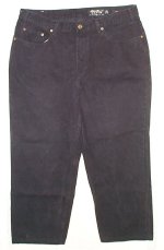 EDDIE BAUER Classic Fit Black Jeans - Mens 37 x 27