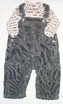 BABY GAP Corduroy Cargo Overalls - Boys 6/12 mos