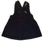 CALVIN KLEIN Corduroy Overall-Styled Jumper - Girls 12 mos - NEW