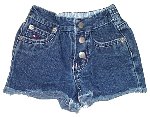 TOMMY HILFIGER Classic Denim Shorts - 3/6 mos