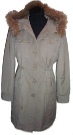 RAMPAGE Military Style Long Jacket Coat - Medium