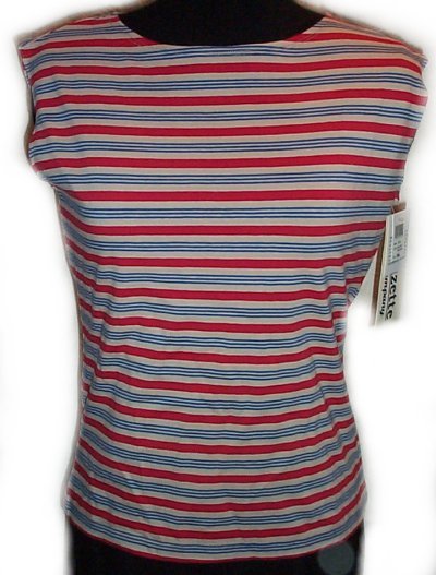 J. SUZETTE and COMPANY Sleeveless Striped Top - S