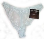CALVIN KLEIN Lace Thong Underwear/Panties - Misses/Jrs Large - NEW!