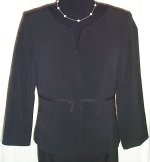 STUDIO M Fully Lined Black Short Jacket - Misses 12 - BRAND NEW!
