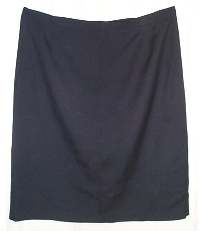 Linen  Size Clothing on Image Fully Lined Classic Black Skirt   Plus Size Womans 24  W41