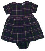 BABY GAP Fully Lined Plaid Dress & Bloomers Outfit - Girls 3/6 mos - NEW!