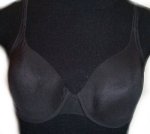 VOGUE Padded Smooth Cup Black Bra - 4370 - 34C - NEW!
