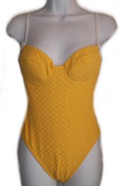 MODA INTERNATIONAL Yellow 1 Pc Swimsuit - 8B