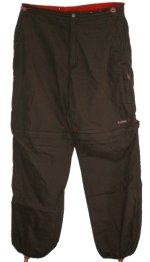 POINT ZERO Zip-Off Dark Khaki Cargo Military Pants - Mens 34