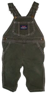 OSH KOSH B'GOSH Classic Heavy Denim Jean Overalls - Boys 12 months