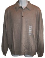 ALFANI 100% Merino Wool Polo Style Sweater - Mens Large - BRAND NEW!