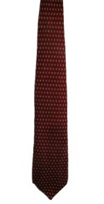 GEOFFREY BEENE 100% Silk Geometric Patterned Tie - 60 x 4
