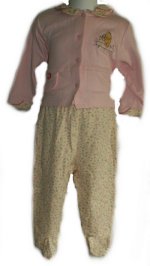 DISNEY Winnie-the-Pooh 2 Pc Outfit/Ensemble - Girls 9 months - BRAND NEW