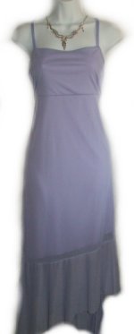 M STUDIO Lilac/Lavender Strappy Long Dress - Juniors Large - NWT
