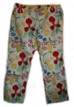 TOMMY HILFIGER Tropical Floral Stretch Capri Pants/Capris - Juniors 9