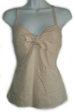 GAP Stretch Light Tan Camisole Tank Top - Misses/Jrs X-Large - BRAND NEW