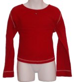 TOMMY HILFIGER Long Sleeve Knit T-Shirt Top - Girls 6