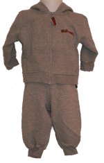 OLD NAVY BABY 2 Piece Classic Grey Sweatsuit - Boys 6-12 months