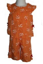 TEDDY'S CHOICE Asian Styled 2 Pc Top & Capri Pants Set - Girls 6 months