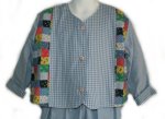GOTTA B ME Boutique "COUNTRY CHAMBRAY" Reversible Swing Jacket w/ FREE Matching Pants - Girls 3/4