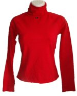 TOMMY HILFIGER Tommy Jeans Casual Mock Neck Long Sleeve Top - Misses/Jrs XS - NEW